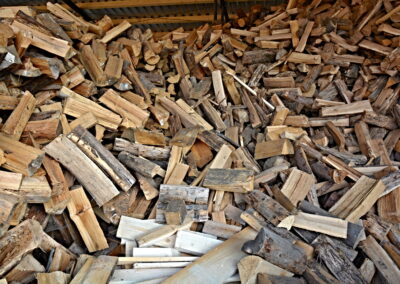 Palivové štípané dřevo